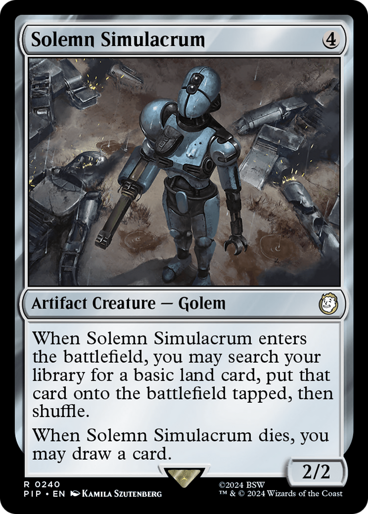 Solemn Simulacrum [Fallout] Foil