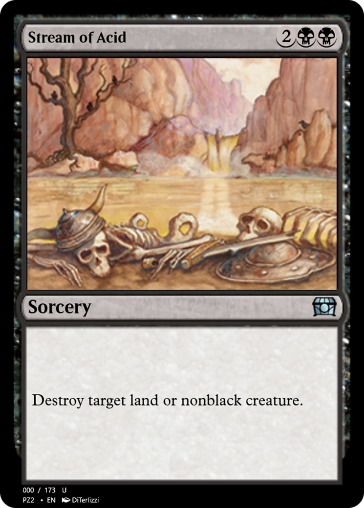 Stream of Acid  [Treasure Chest] Foil