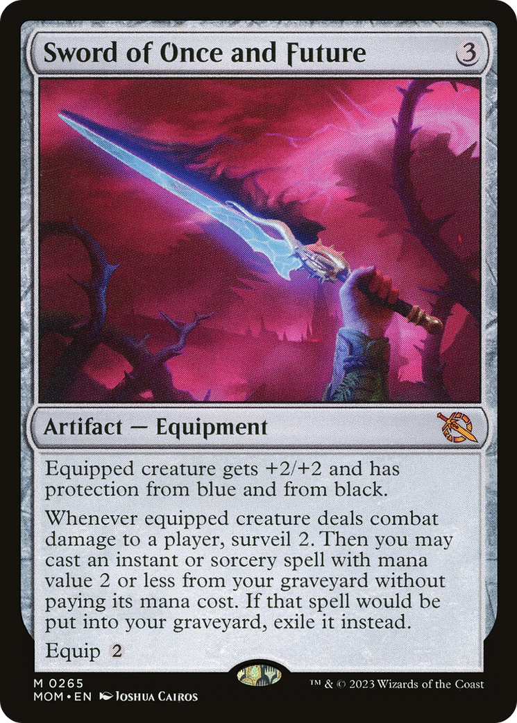 Sword of Once and Future [March of the Machine] Foil