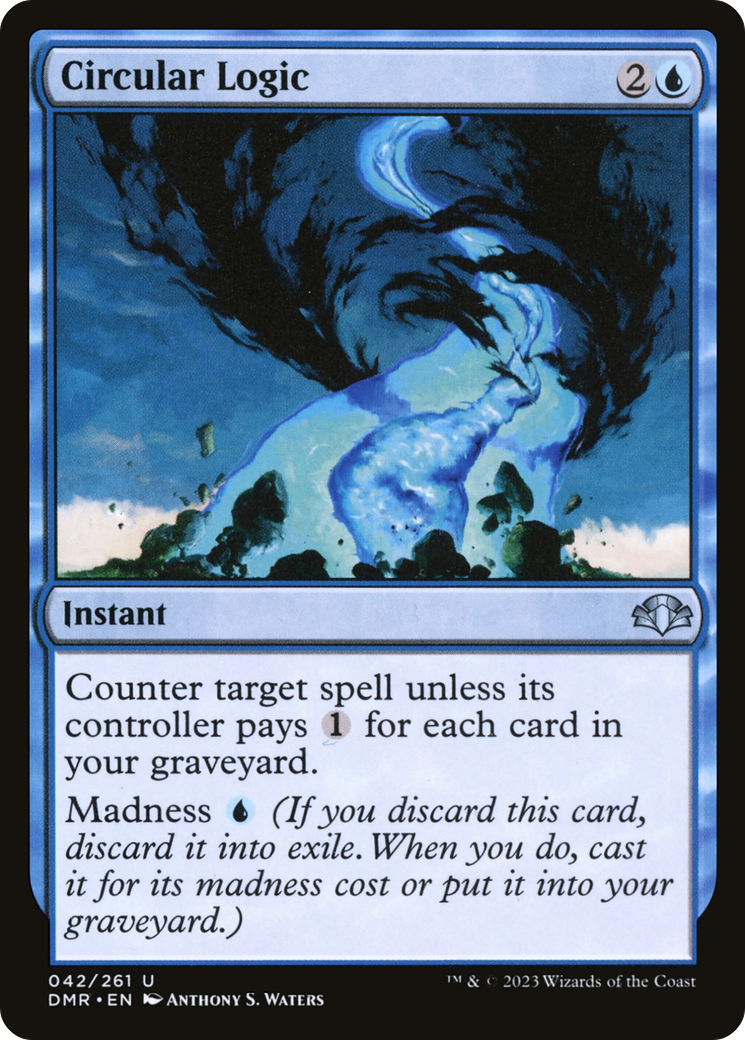 Circular Logic [Dominaria Remastered] Foil