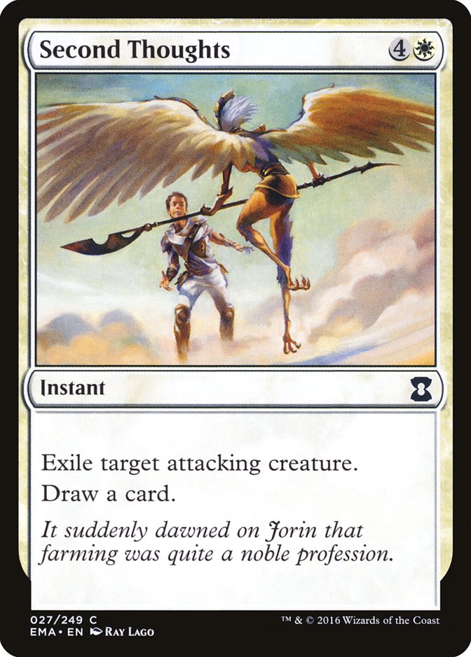 Second Thoughts [Eternal Masters] Foil