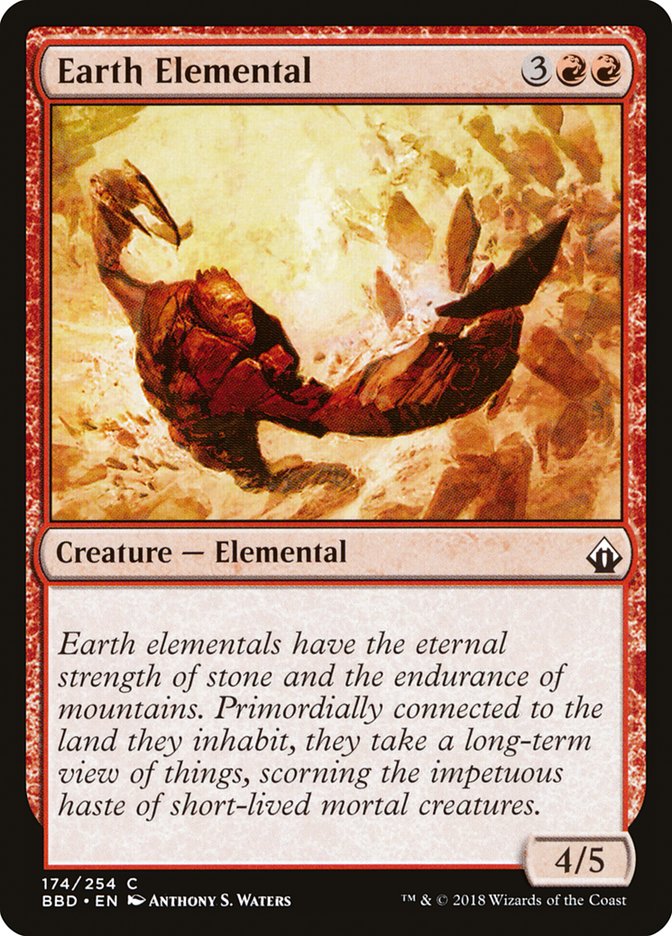 Earth Elemental [Battlebond] Foil