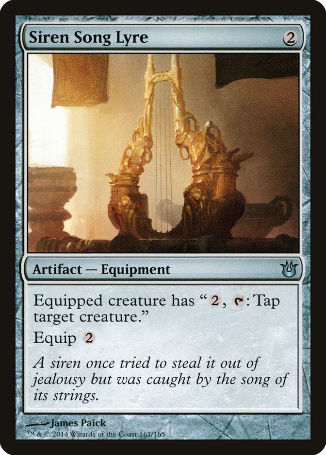Siren Song Lyre [Born of the Gods] Foil