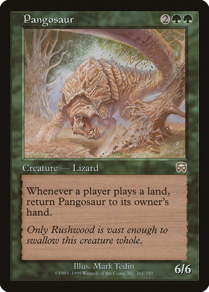 Pangosaur [Mercadian Masques] Foil