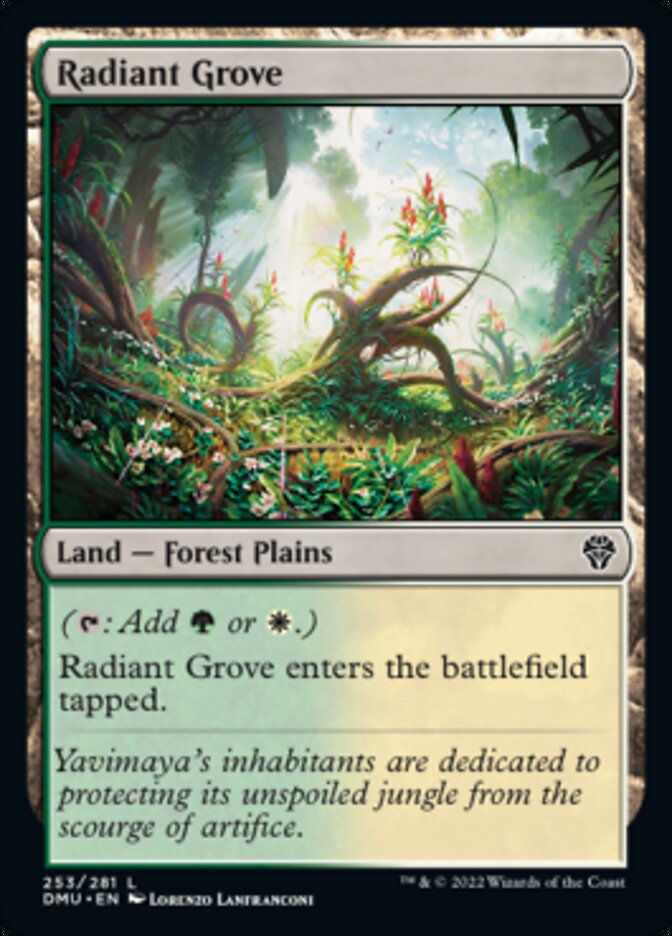Radiant Grove [Dominaria United] Foil