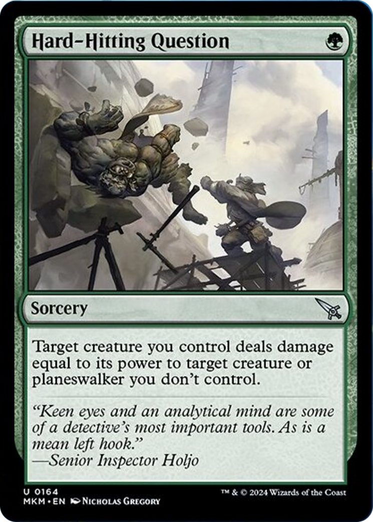 Hard-Hitting Question [Murders at Karlov Manor] Foil