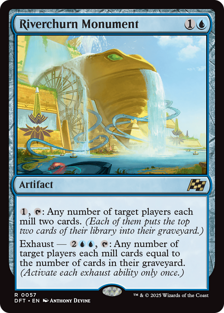Riverchurn Monument [Aetherdrift] Foil