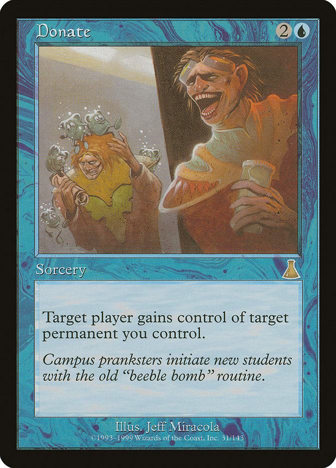 Donate [Urza's Destiny] Foil