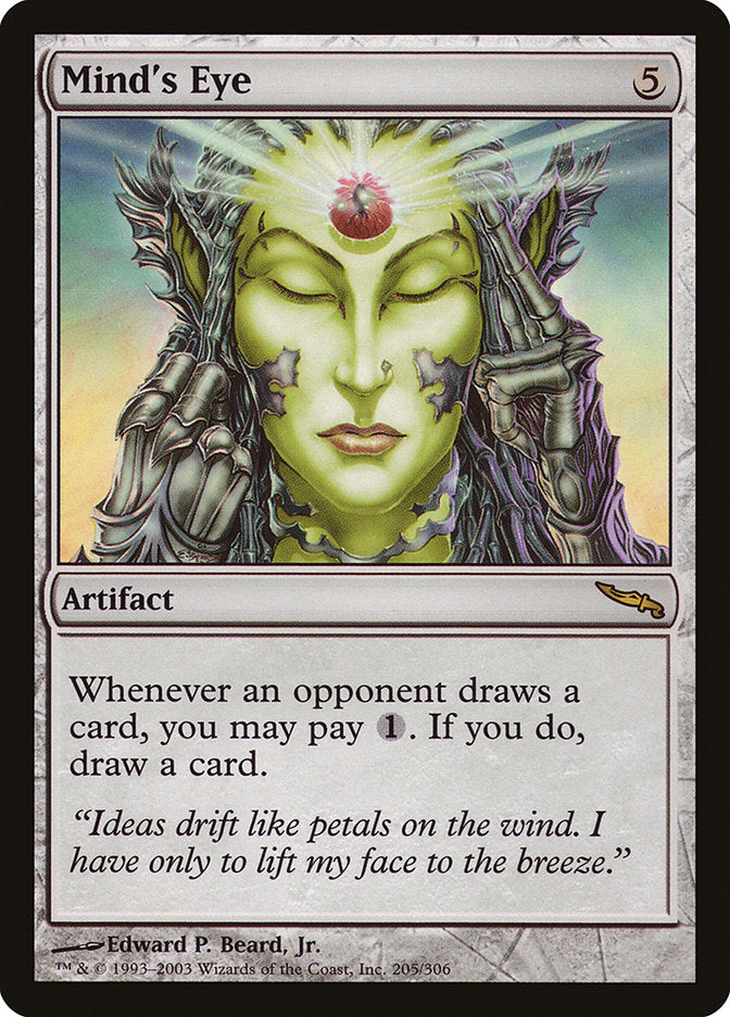 Mind's Eye [Mirrodin] Foil