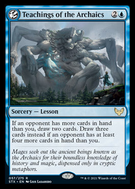 Teachings of the Archaics [Strixhaven: School of Mages] Foil