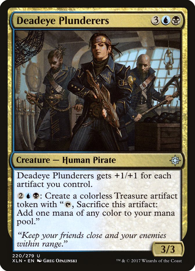 Deadeye Plunderers [Ixalan] Foil