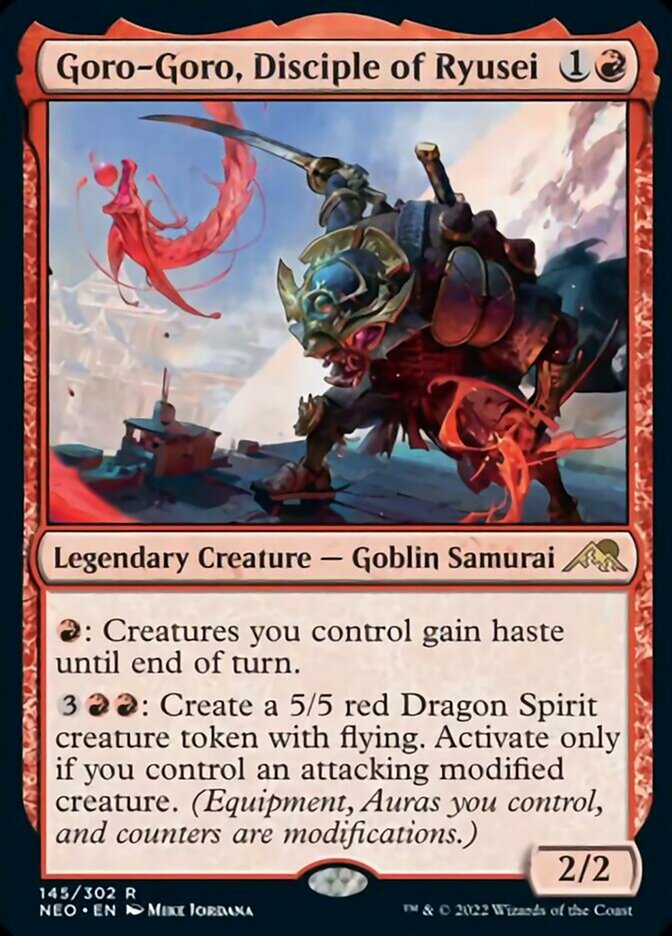 Goro-Goro, Disciple of Ryusei [Kamigawa: Neon Dynasty] Foil
