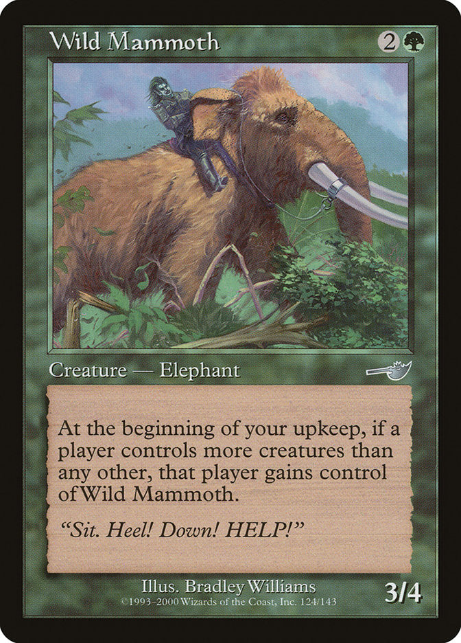 Wild Mammoth [Nemesis] Foil