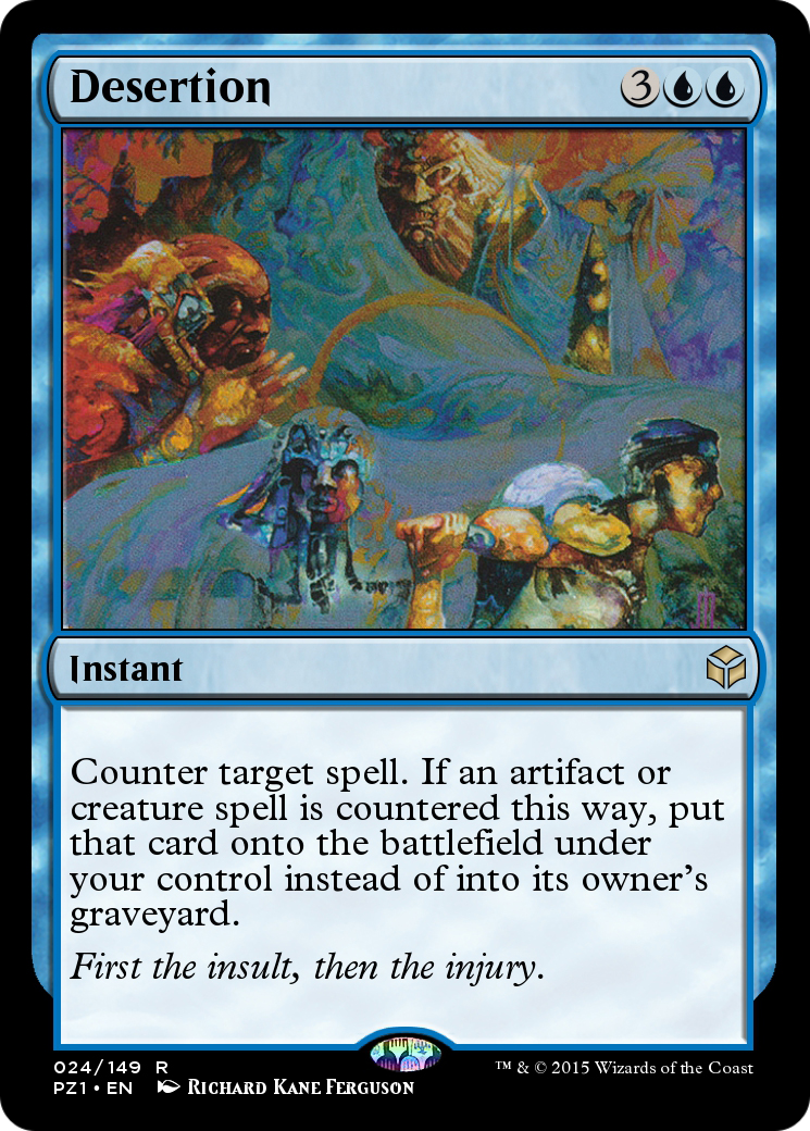 Desertion  [Legendary Cube Prize Pack]