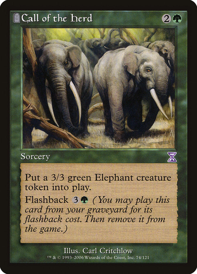 Call of the Herd [Time Spiral Timeshifted] Foil
