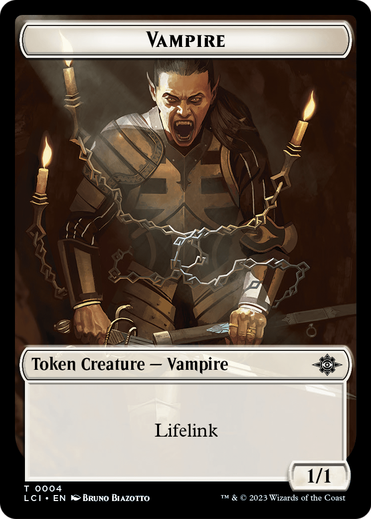Vampire  [The Lost Caverns of Ixalan Tokens] Foil