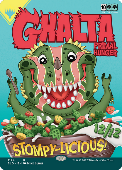 Ghalta, Primal Hunger (Borderless) [Secret Lair Drop Series] Foil