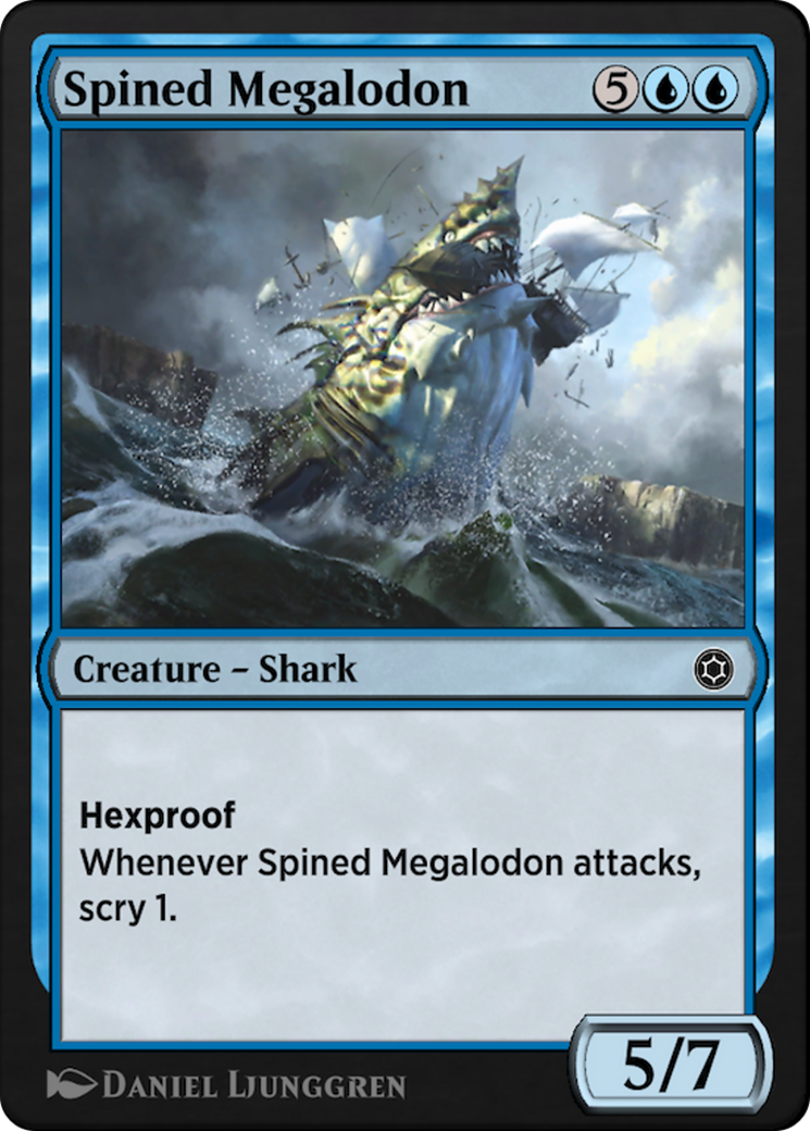 Spined Megalodon  [Alchemy Horizons: Baldur's Gate]
