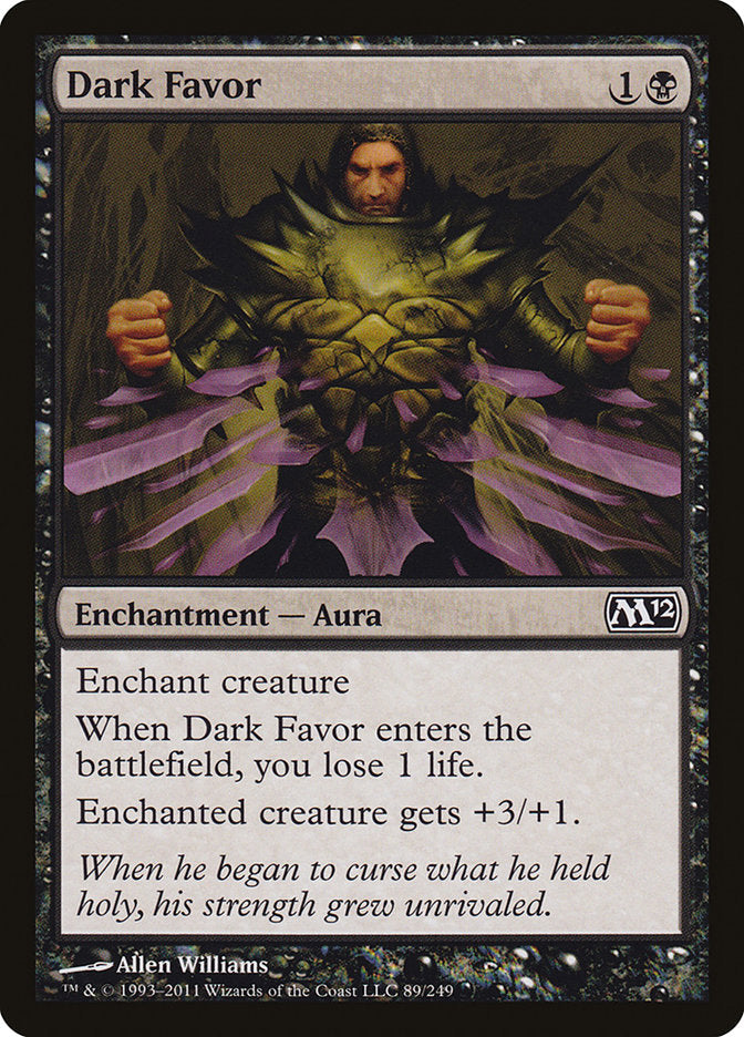 Dark Favor [Magic 2012] Foil