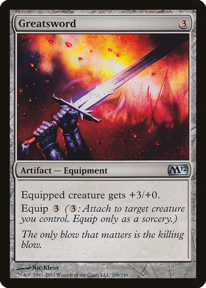 Greatsword [Magic 2012] Foil