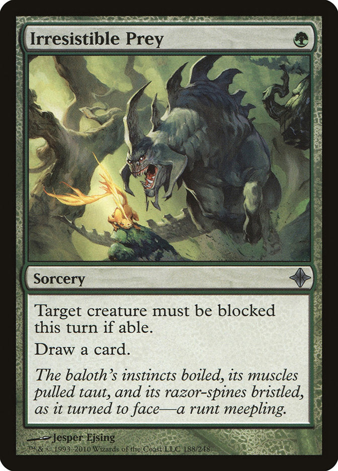 Irresistible Prey [Rise of the Eldrazi] Foil