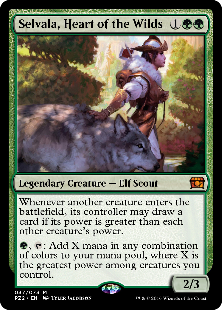 Selvala, Heart of the Wilds  [Treasure Chest] Foil