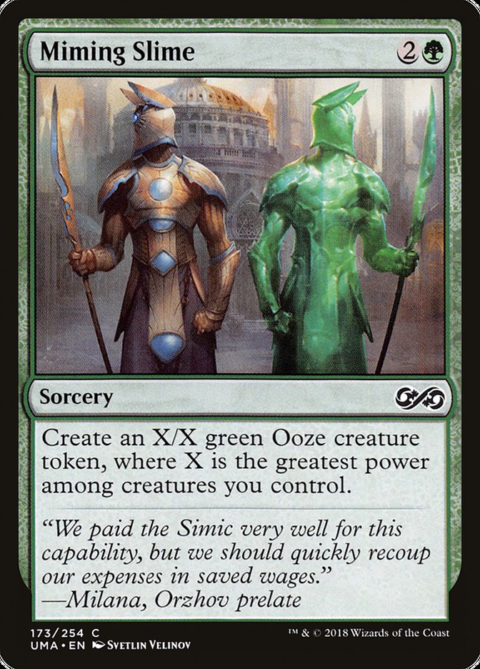 Miming Slime [Ultimate Masters] Foil