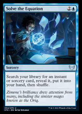 Solve the Equation [Strixhaven: School of Mages] Foil