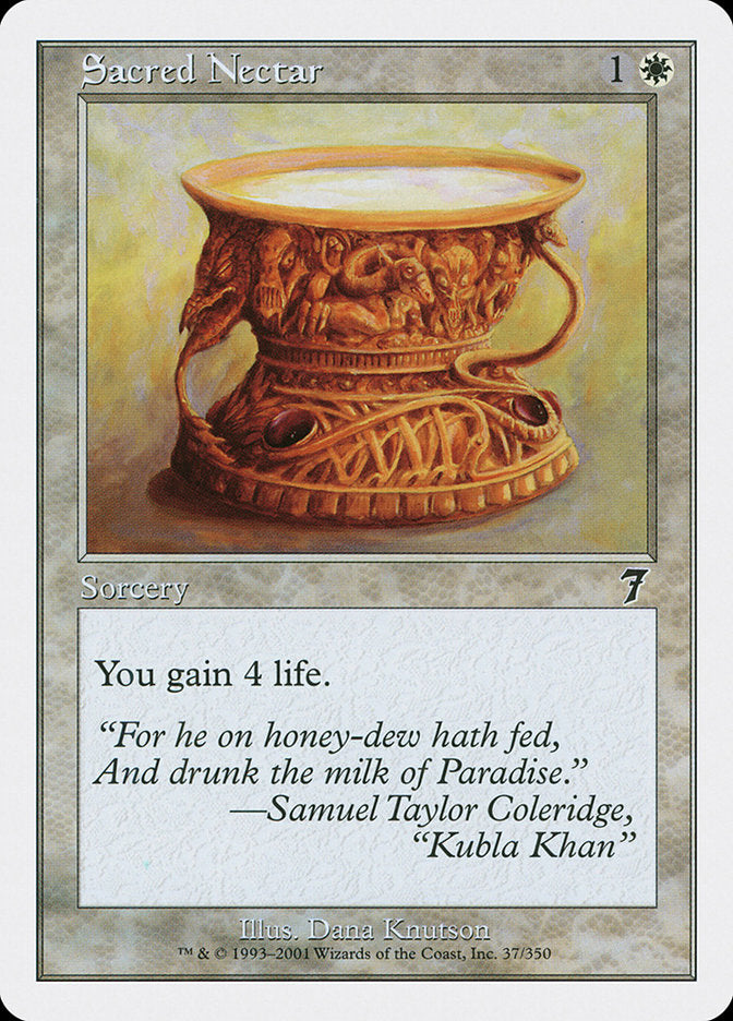 Sacred Nectar [Seventh Edition] Foil