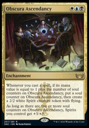 Obscura Ascendancy (Promo Pack) [Streets of New Capenna Promos] Foil