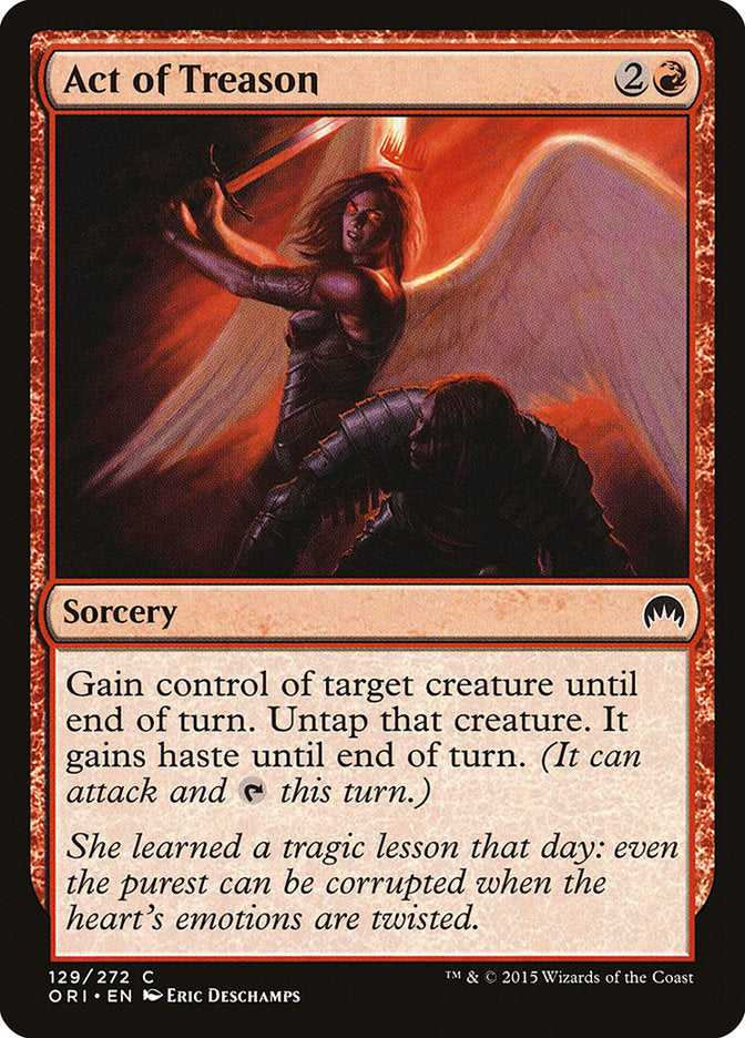 Act of Treason [Magic Origins] Foil
