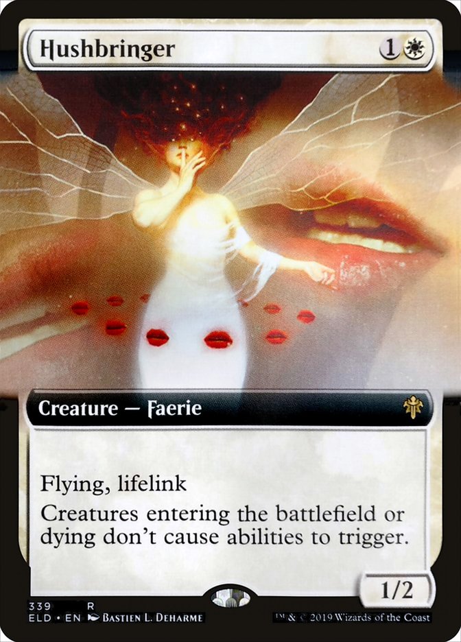 Hushbringer (Extended Art) [Throne of Eldraine] Foil