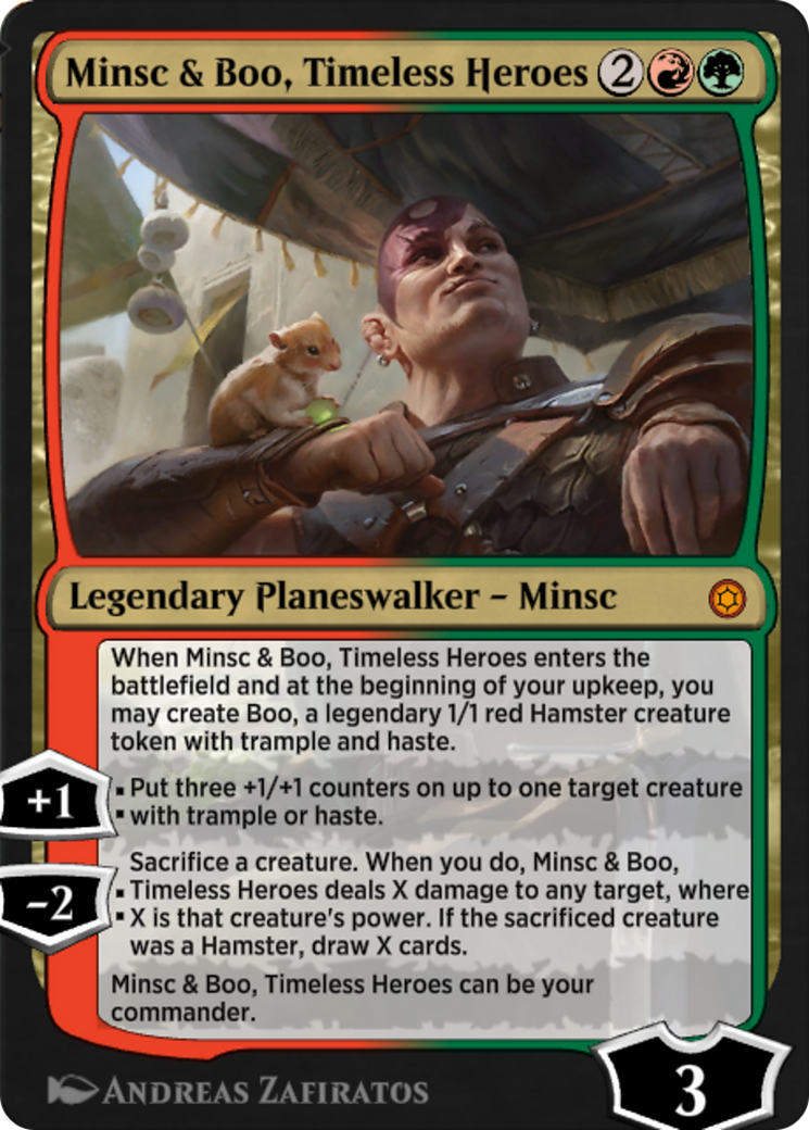 Minsc & Boo, Timeless Heroes  [Alchemy Horizons: Baldur's Gate]