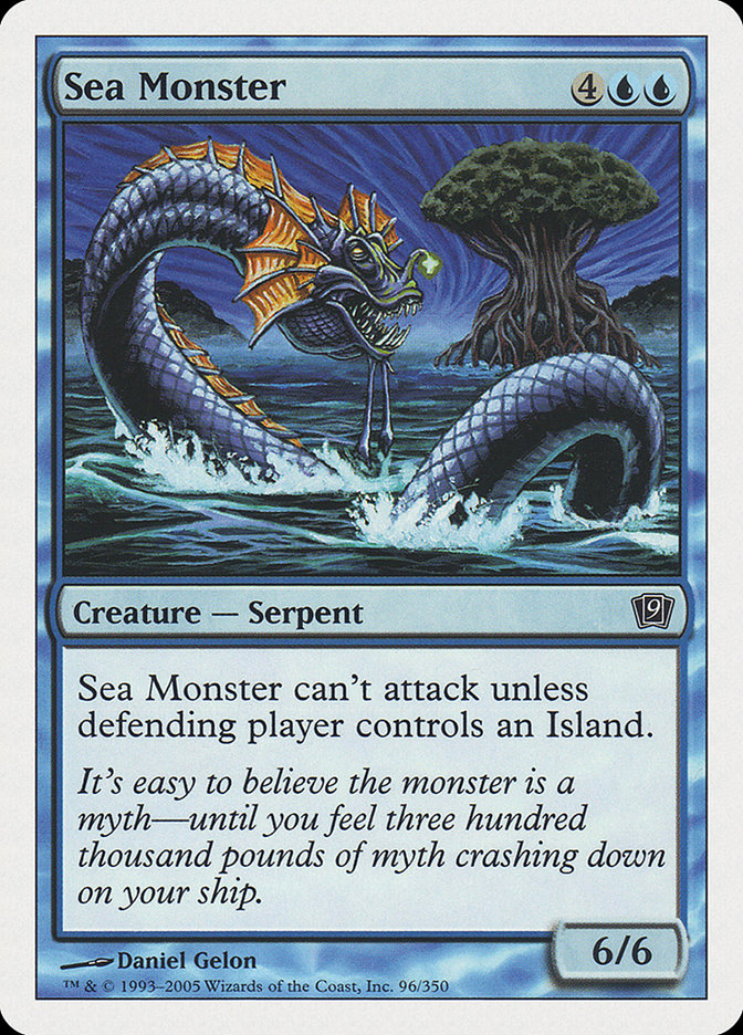 Sea Monster [Ninth Edition] Foil