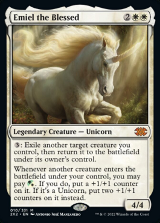 Emiel the Blessed [Double Masters 2022] Foil