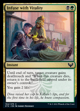 Infuse with Vitality [Strixhaven: School of Mages] Foil
