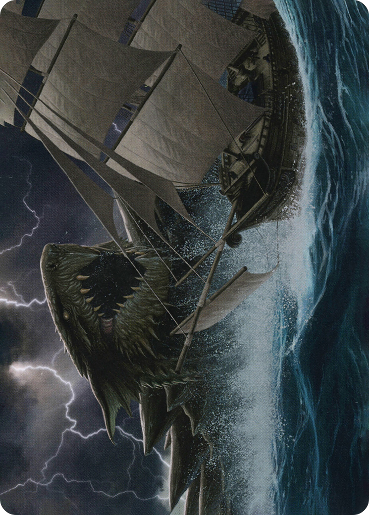 Dragon Turtle // Dragon Turtle  [Adventures in the Forgotten Realms Art Series] (Borderless) Foil