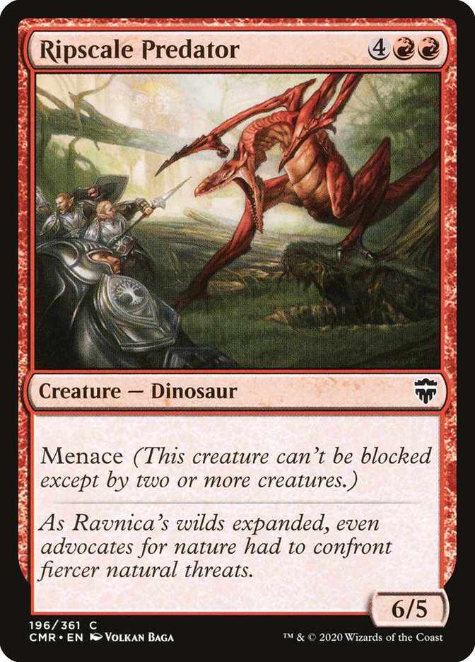 Ripscale Predator [Commander Legends] Foil