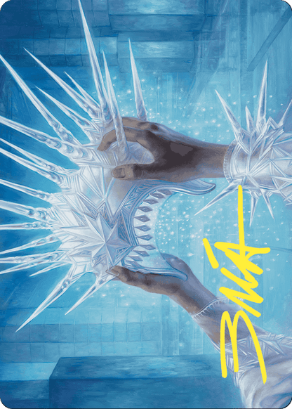 Hylda's Crown of Winter // Hylda's Crown of Winter  [Wilds of Eldraine Art Series] (Borderless) Foil