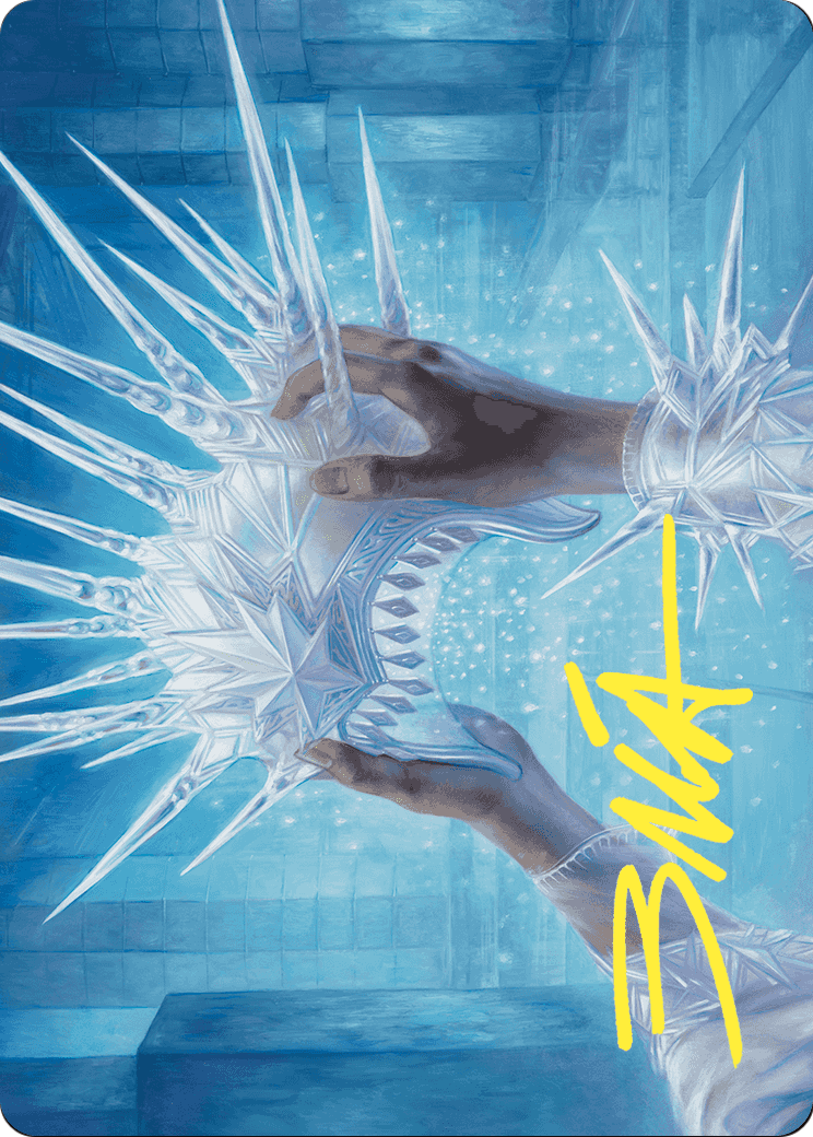 Hylda's Crown of Winter // Hylda's Crown of Winter  [Wilds of Eldraine Art Series] (Borderless)