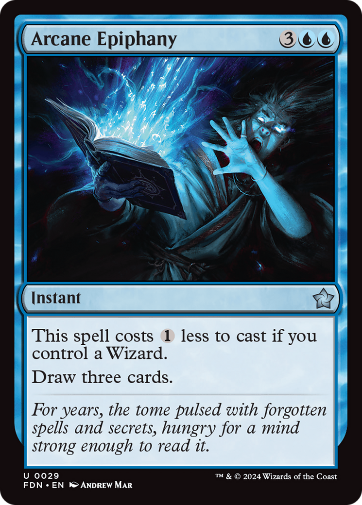 Arcane Epiphany [Foundations] Foil