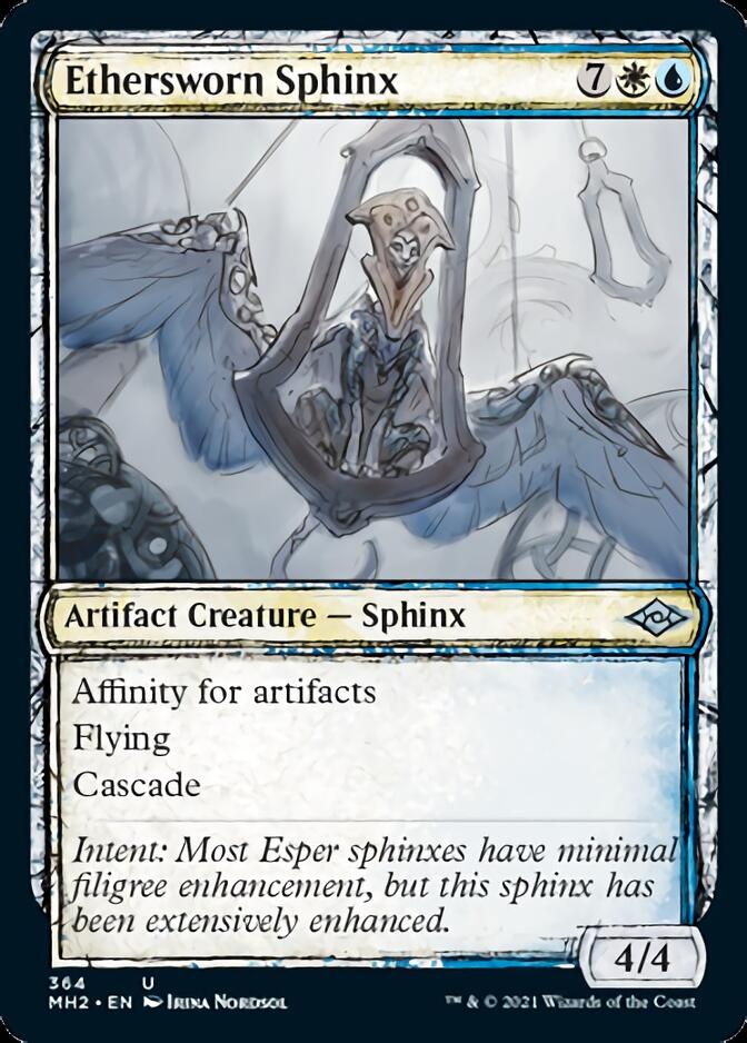 Ethersworn Sphinx (Sketch) [Modern Horizons 2] Foil