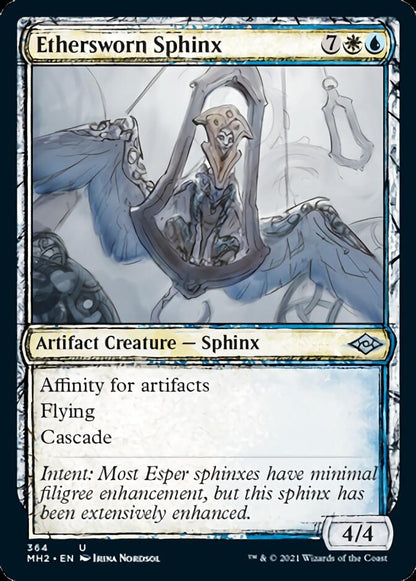 Ethersworn Sphinx (Sketch) [Modern Horizons 2] Foil