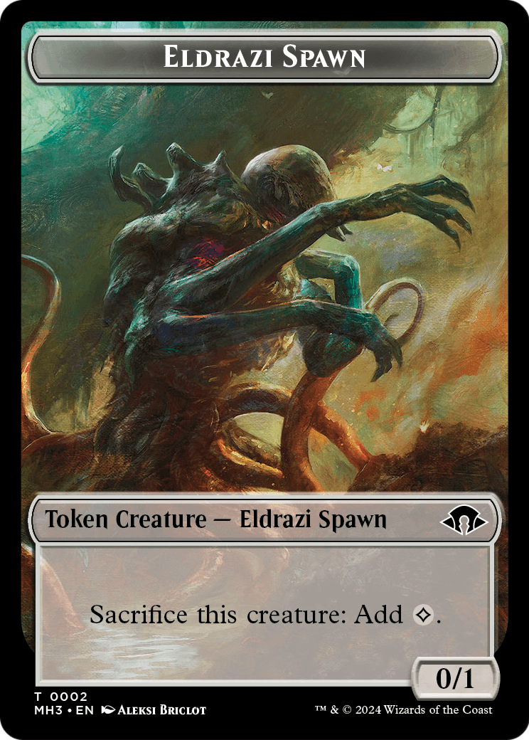 Eldrazi Spawn  [Modern Horizons 3 Tokens] Foil
