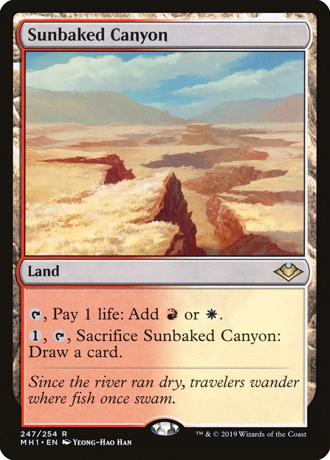 Sunbaked Canyon [Modern Horizons] Foil