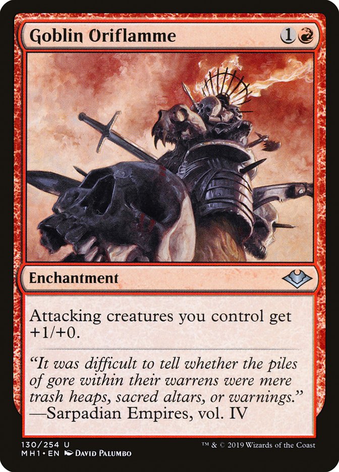 Goblin Oriflamme [Modern Horizons] Foil