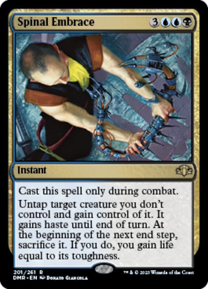 Spinal Embrace [Dominaria Remastered] Foil