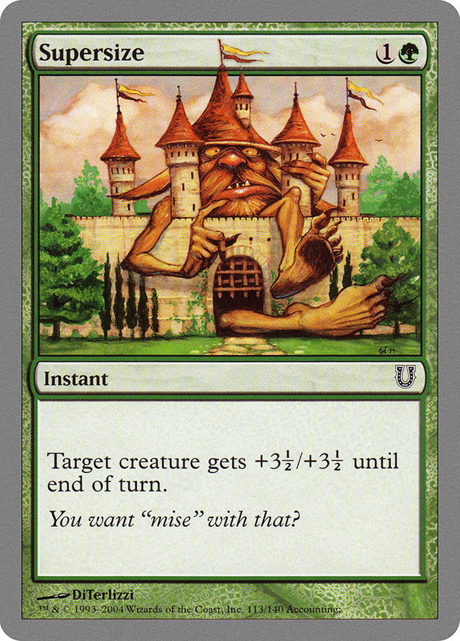 Supersize [Unhinged] Foil