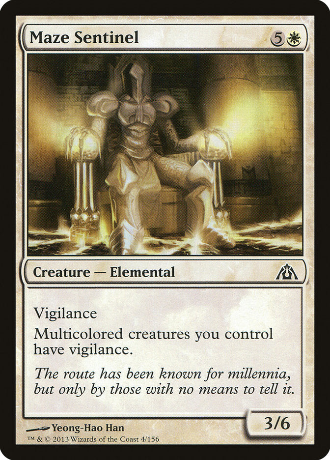 Maze Sentinel [Dragon's Maze] Foil