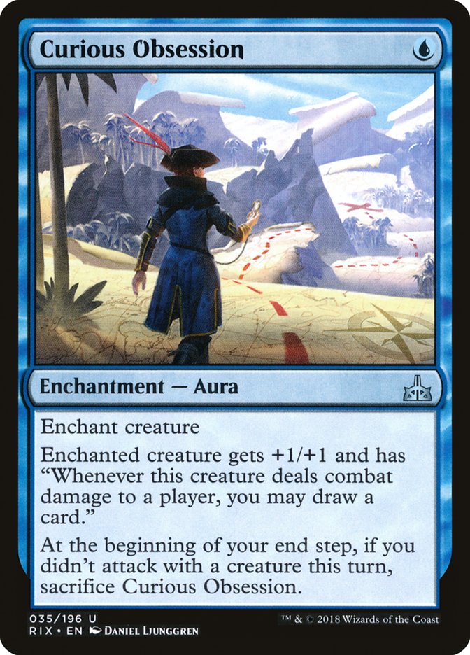 Curious Obsession [Rivals of Ixalan] Foil